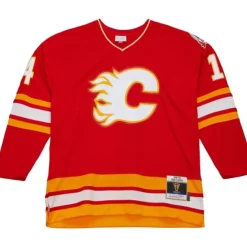 Jerseys Mitchell & Ness -Blue Line Theo Fleury Calgary Flames Dark 1988 Jersey
