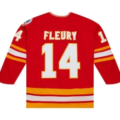 Jerseys Mitchell & Ness -Blue Line Theo Fleury Calgary Flames Dark 1988 Jersey