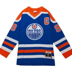 Jerseys Mitchell & Ness -Blue Line Wayne Gretzky Edmonton Oilers 1986 Jersey