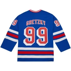 Jerseys Mitchell & Ness -Blue Line Wayne Gretzky New York Rangers Dark 1996 Jersey