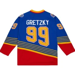 Jerseys Mitchell & Ness -Blue Line Wayne Gretzky St. Louis Blues Dark 1995 Jersey