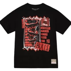 Apparel Mitchell & Ness T-Shirts & Tops-Born And Bred Tee Chicago Bulls