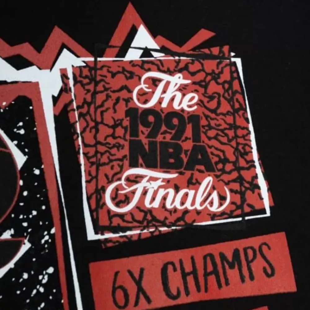 Apparel Mitchell & Ness T-Shirts & Tops-Born And Bred Tee Chicago Bulls