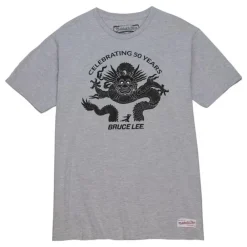 Apparel Mitchell & Ness T-Shirts & Tops-Branded Bruce Lee Celebrating 50 Years Tee