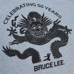 Apparel Mitchell & Ness T-Shirts & Tops-Branded Bruce Lee Celebrating 50 Years Tee
