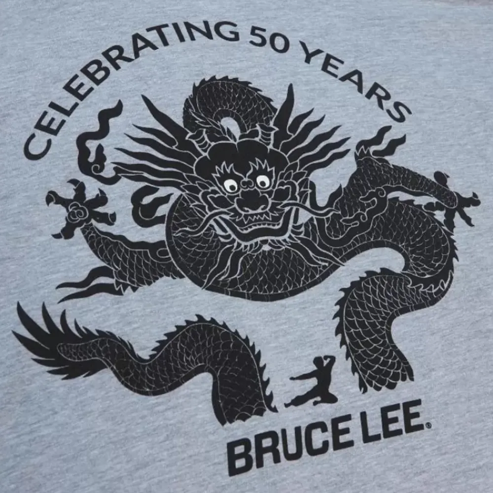 Apparel Mitchell & Ness T-Shirts & Tops-Branded Bruce Lee Celebrating 50 Years Tee