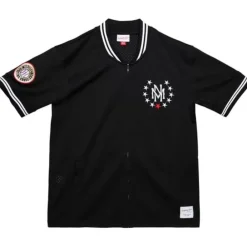 Apparel Mitchell & Ness T-Shirts & Tops-Branded Essentials Baseball Jersey