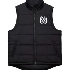 Apparel Mitchell & Ness Jackets & Outerwear-Branded In The Clutch Puffer Vest Vintage Logo