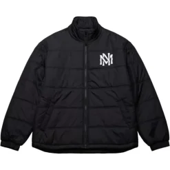 Apparel Mitchell & Ness Jackets & Outerwear-Branded In The Clutch Puffer Jacket Vintage Logo