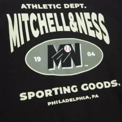 Apparel Mitchell & Ness T-Shirts & Tops-Branded M&N Graphic Ls Tee