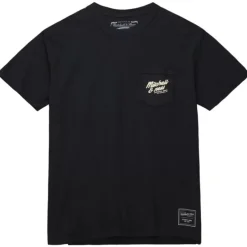 Apparel Mitchell & Ness T-Shirts & Tops-Branded M&N Graphic Pocket Tee