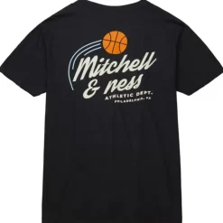 Apparel Mitchell & Ness T-Shirts & Tops-Branded M&N Graphic Pocket Tee