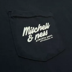 Apparel Mitchell & Ness T-Shirts & Tops-Branded M&N Graphic Pocket Tee