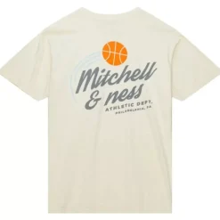 Apparel Mitchell & Ness T-Shirts & Tops-Branded M&N Graphic Pocket Tee