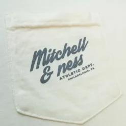 Apparel Mitchell & Ness T-Shirts & Tops-Branded M&N Graphic Pocket Tee