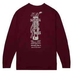 Apparel Mitchell & Ness T-Shirts & Tops-Branded M&N Gt Graphic Ls Tee