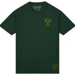 Apparel Mitchell & Ness T-Shirts & Tops-Branded M&N Gt Graphic Racquet Tee
