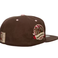 Headwear Mitchell & Ness -Brown Sugar Bacon Fitted Hat Hwc Philadelphia 76Ers