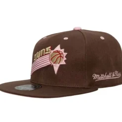 Headwear Mitchell & Ness -Brown Sugar Bacon Fitted Hat Hwc Phoenix Suns