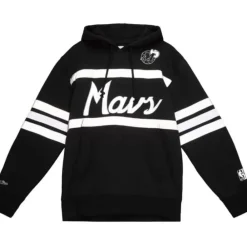Apparel Mitchell & Ness Hoodies & Sweatshirts-Camo Reflective Head Coach Hoodie Dallas Mavericks