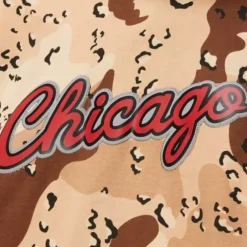 Apparel Mitchell & Ness Hoodies & Sweatshirts-Camo Reflective Hoodie Chicago Bulls