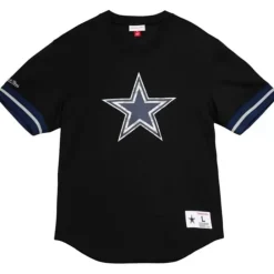 Apparel Mitchell & Ness Hoodies & Sweatshirts-Camo Reflective Mesh Crewneck Dallas Cowboys