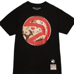 Apparel Mitchell & Ness T-Shirts & Tops-Camo Reflective Ss Tee Atlanta Hawks