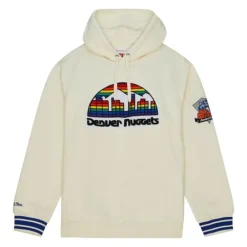 Apparel Mitchell & Ness Hoodies & Sweatshirts-Chainstitch Heavyweight Hoodie Retro Denver Nuggets