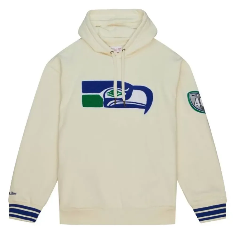 Apparel Mitchell & Ness Hoodies & Sweatshirts-Chainstitch Heavyweight Hoodie Retro Seattle Seahawks