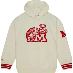 Apparel Mitchell & Ness Hoodies & Sweatshirts-Chainstitch Heavyweight Hoodie Retro University Of Maryland