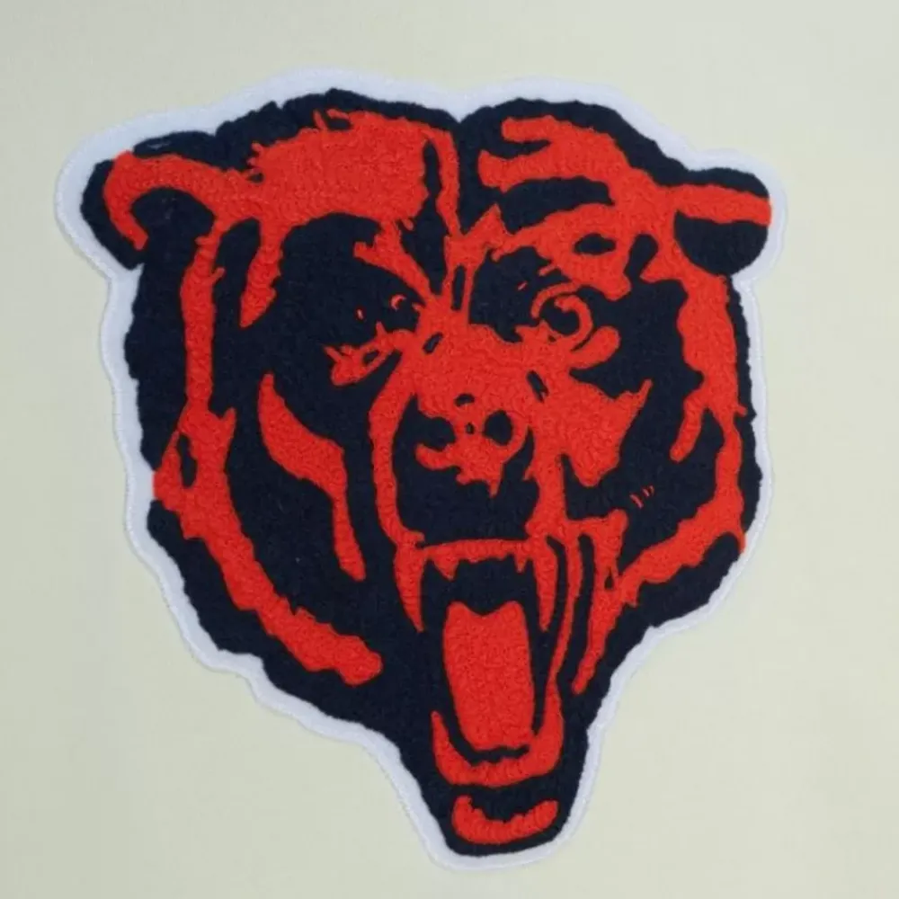 Apparel Mitchell & Ness Hoodies & Sweatshirts-Chainstitch Heavyweight Hoodie Retro Chicago Bears