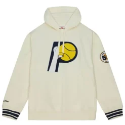 Apparel Mitchell & Ness Hoodies & Sweatshirts-Chainstitch Heavyweight Hoodie Retro Indiana Pacers
