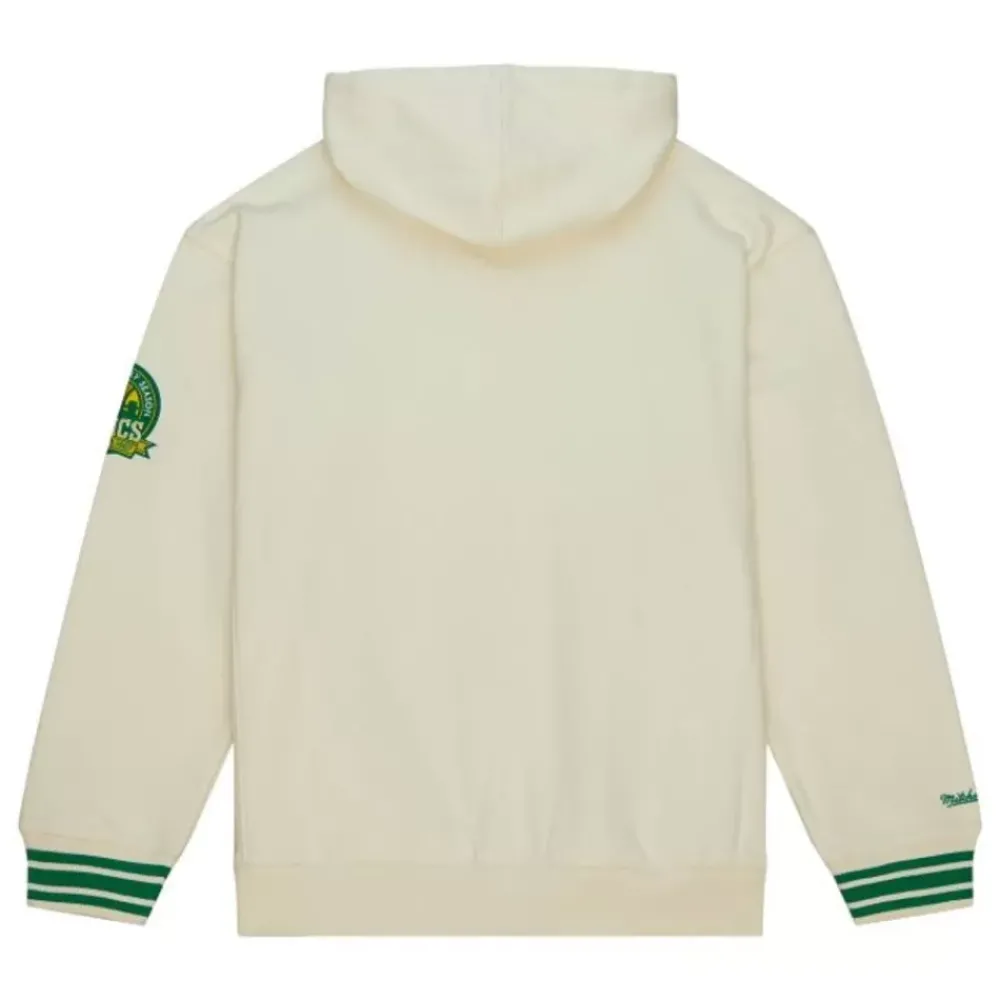 Apparel Mitchell & Ness Hoodies & Sweatshirts-Chainstitch Heavyweight Hoodie Retro Seattle Supersonics