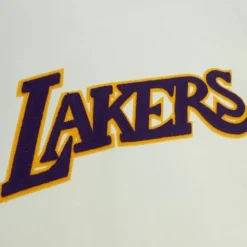 Apparel Mitchell & Ness Hoodies & Sweatshirts-Chainstitch Heavyweight Hoodie Retro Los Angeles Lakers