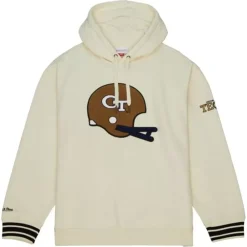 Apparel Mitchell & Ness Hoodies & Sweatshirts-Chainstitch Heavyweight Hoodie Retro Georgia Tech