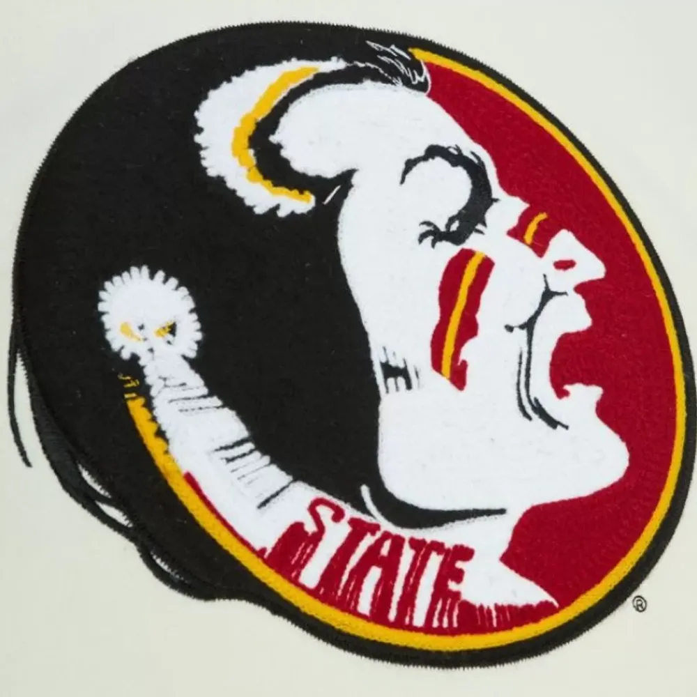 Apparel Mitchell & Ness Hoodies & Sweatshirts-Chainstitch Heavyweight Hoodie Retro Florida State University