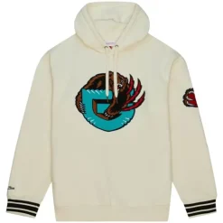 Apparel Mitchell & Ness Hoodies & Sweatshirts-Chainstitch Heavyweight Hoodie Retro Vancouver Grizzlies