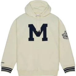 Apparel Mitchell & Ness Hoodies & Sweatshirts-Chainstitch Heavyweight Hoodie Retro University Of Michigan