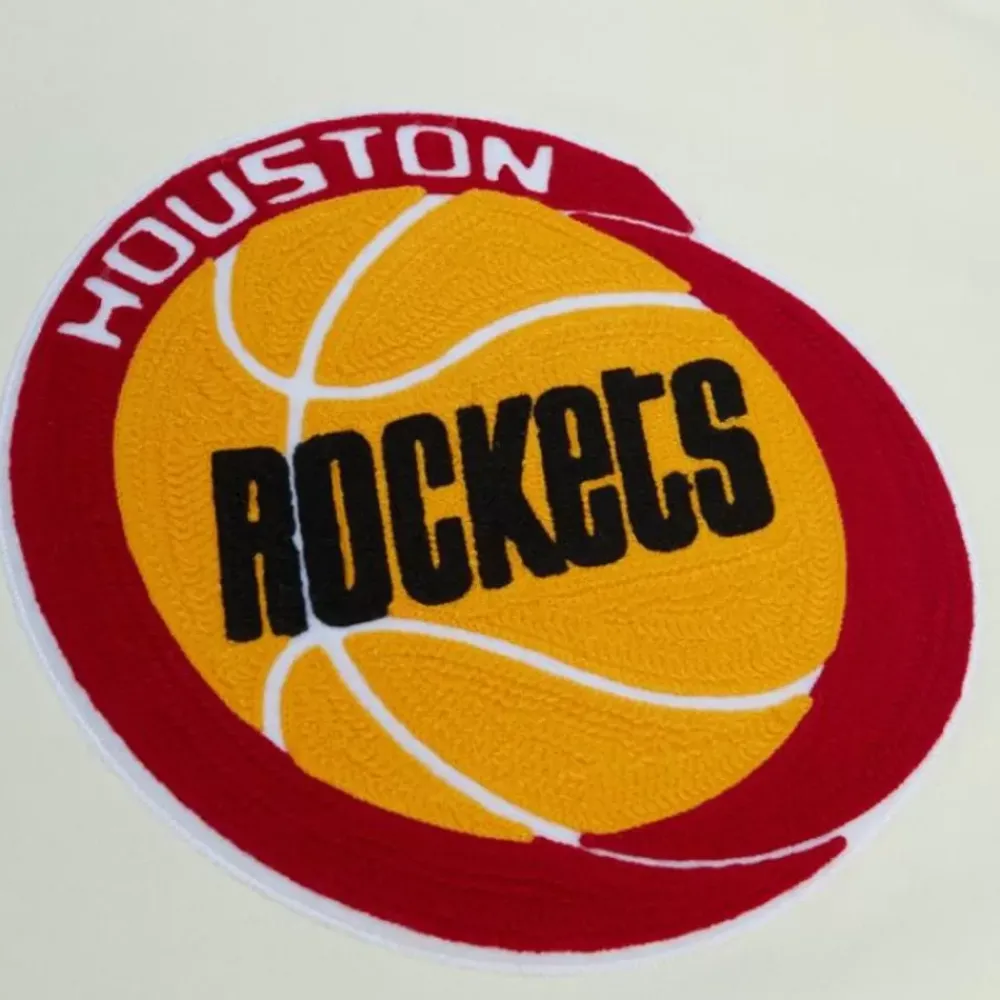 Apparel Mitchell & Ness Hoodies & Sweatshirts-Chainstitch Heavyweight Hoodie Retro Houston Rockets