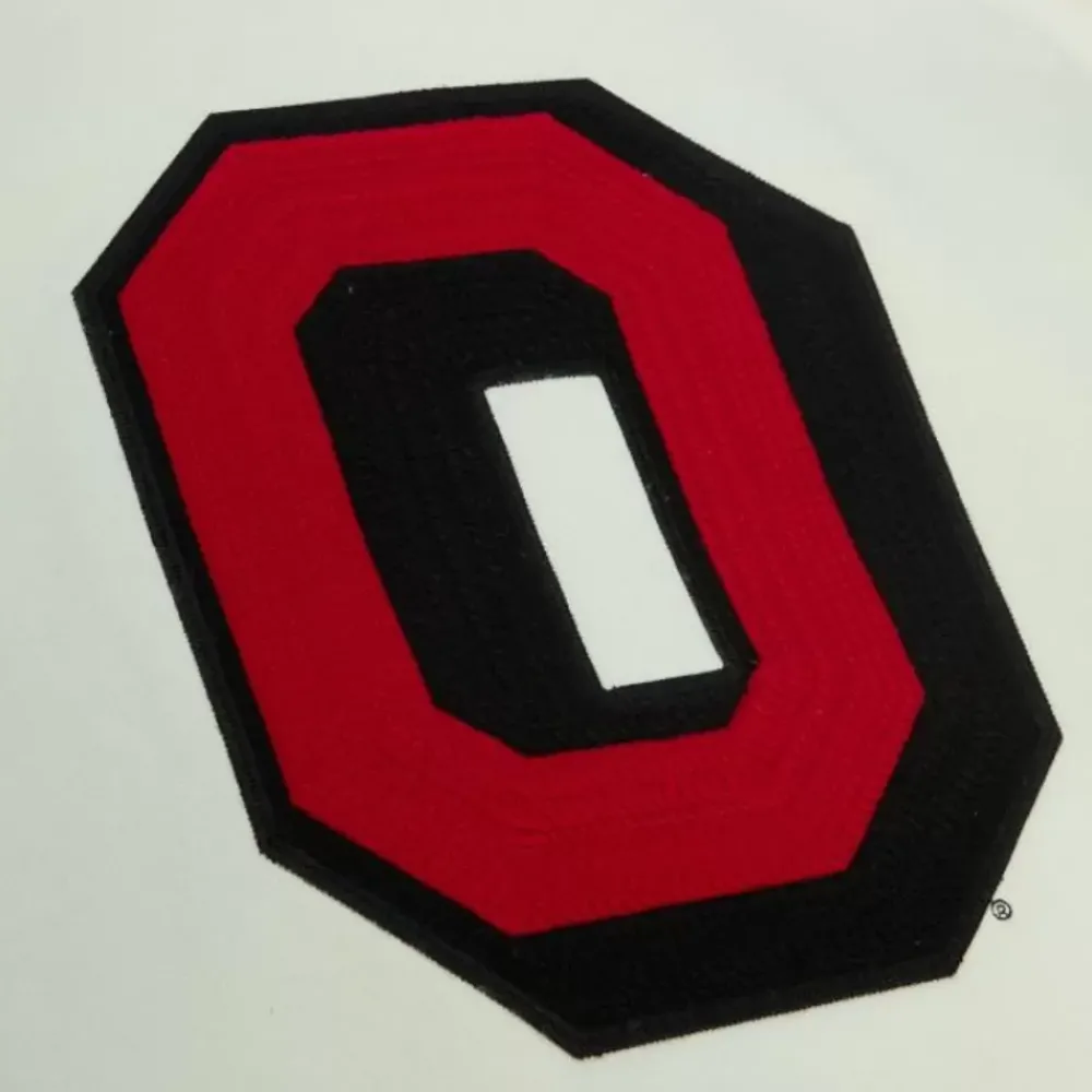Apparel Mitchell & Ness Hoodies & Sweatshirts-Chainstitch Heavyweight Hoodie Retro Ohio State