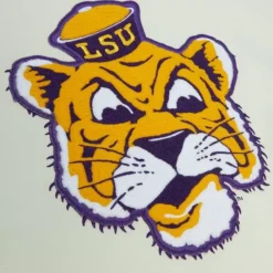 Apparel Mitchell & Ness Hoodies & Sweatshirts-Chainstitch Heavyweight Hoodie Retro Louisiana State University