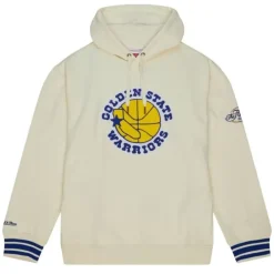 Apparel Mitchell & Ness Hoodies & Sweatshirts-Chainstitch Heavyweight Hoodie Retro Golden State Warriors