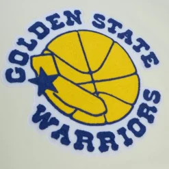 Apparel Mitchell & Ness Hoodies & Sweatshirts-Chainstitch Heavyweight Hoodie Retro Golden State Warriors