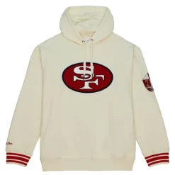 Apparel Mitchell & Ness Hoodies & Sweatshirts-Chainstitch Heavyweight Hoodie Retro San Francisco 49Ers