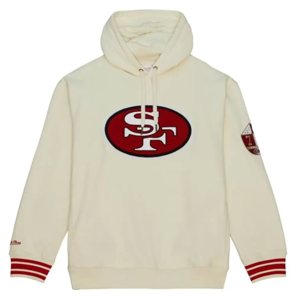 Apparel Mitchell & Ness Hoodies & Sweatshirts-Chainstitch Heavyweight Hoodie Retro San Francisco 49Ers