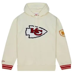 Apparel Mitchell & Ness Hoodies & Sweatshirts-Chainstitch Heavyweight Hoodie Retro Kansas City Chiefs