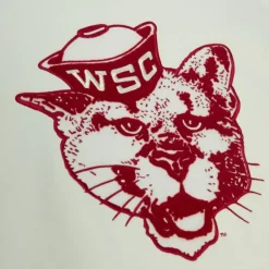 Apparel Mitchell & Ness Hoodies & Sweatshirts-Chainstitch Heavyweight Hoodie Retro Washington State University