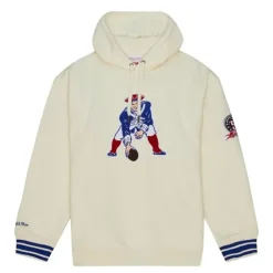 Apparel Mitchell & Ness Hoodies & Sweatshirts-Chainstitch Heavyweight Hoodie Retro New England Patriots