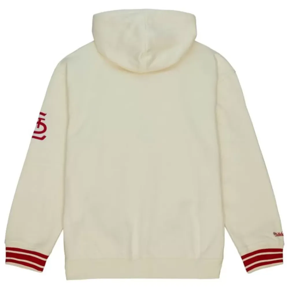 Apparel Mitchell & Ness Hoodies & Sweatshirts-Chainstitch Heavyweight Hoodie Retro St. Louis Cardinals