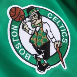 Apparel Mitchell & Ness Jackets & Outerwear-Champ City Satin Jacket Boston Celtics